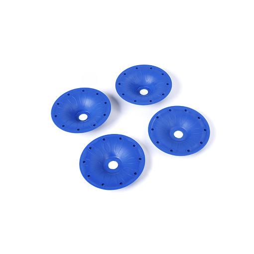 Rovan/Rofun Baja Enclosed Outer Beadlock Set (4) Blue